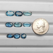 High Grade Faceted Teal Kyanite Lot aka Ocean Kyanite