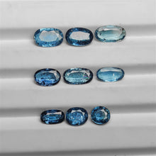 High Grade Faceted Teal Kyanite Lot aka Ocean Kyanite