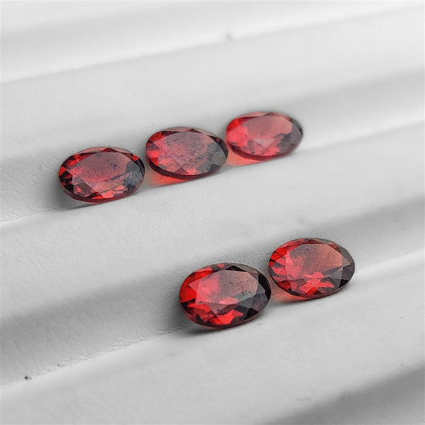 Faceted Mozambique Garnets Lot