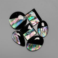 Abalone Shell Inlay Cabochons Lot