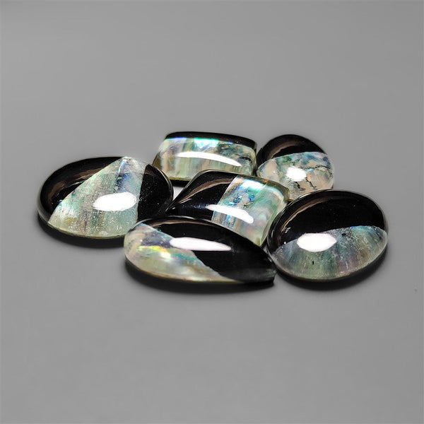 Abalone Shell Inlay Cabochons Lot