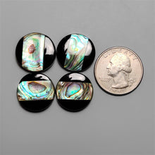 Abalone Shell Inlay Cabochons Lot