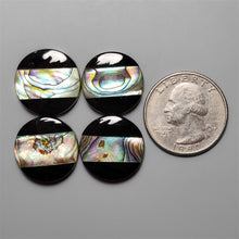 Abalone Shell Inlay Cabochons Lot