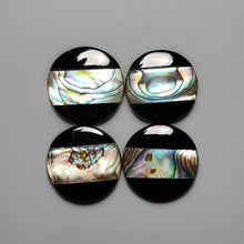 Abalone Shell Inlay Cabochons Lot