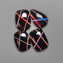 Bello Opal Inlay In Black Onyx Doublets Lot