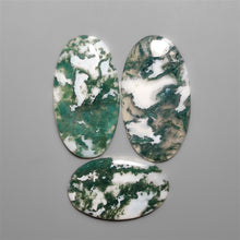 Moss Agate Cabochons Lot
