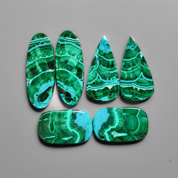 Chrysocolla Malachite Pairs Lot