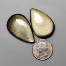 Silversheen Obsidian Cabochons Lot