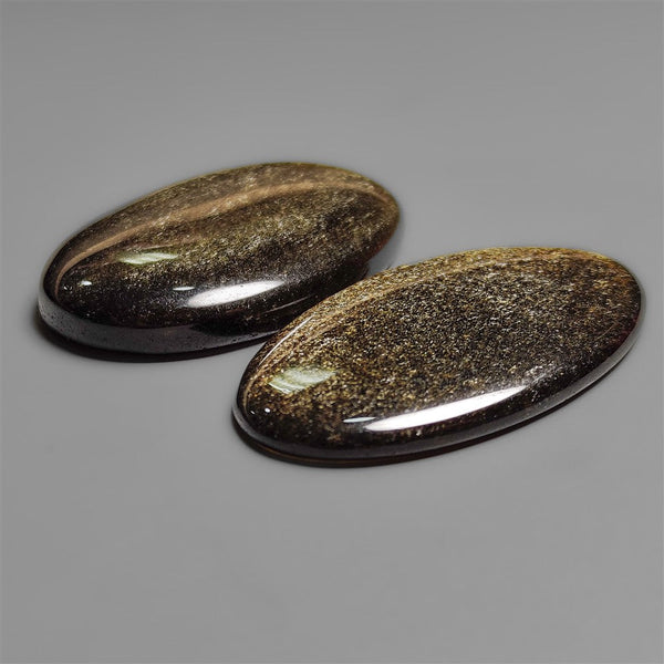Silversheen Obsidian Cabochons Lot