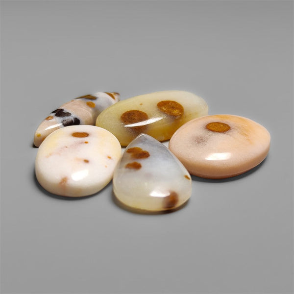 Polka Dot Agate Cabochons Lot