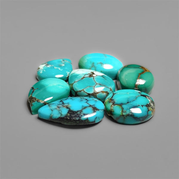 Hubei Turquoise Cabochons Lot