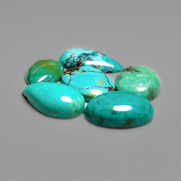 Hubei Turquoise Cabochons Lot