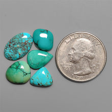 Hubei Turquoise Cabochons Lot