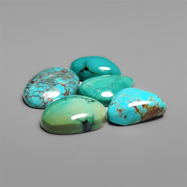 Hubei Turquoise Cabochons Lot