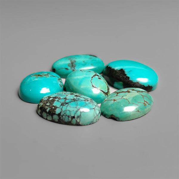 Hubei Turquoise Cabochons Lot