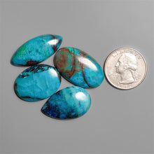 Bisbee Shattuckite Cabochons Lot