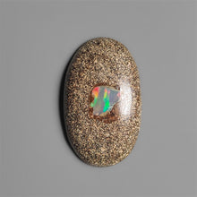Welo Opal inlay in Boulder Opal Matrix