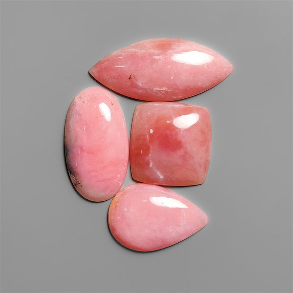 Pink Peruvian Opal Cabochons Lot