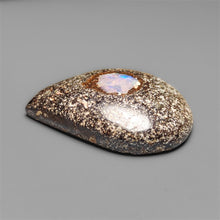 Welo Opal inlay in Boulder Opal Matrix