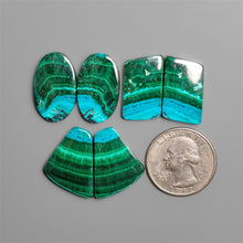 Chrysocolla Malachite Pairs Lot
