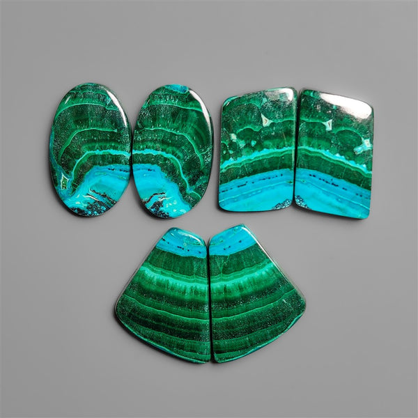 Chrysocolla Malachite Pairs Lot