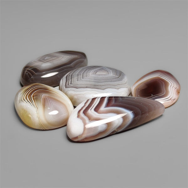 Botswana Agate Cabochons Lot