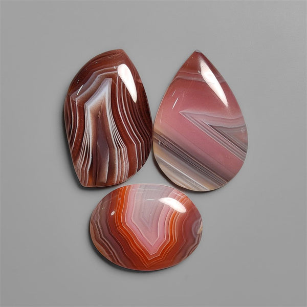 Botswana Agate Cabochons Lot