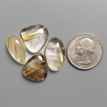 AAA Golden Rutilated Quartz Cabochons Lot