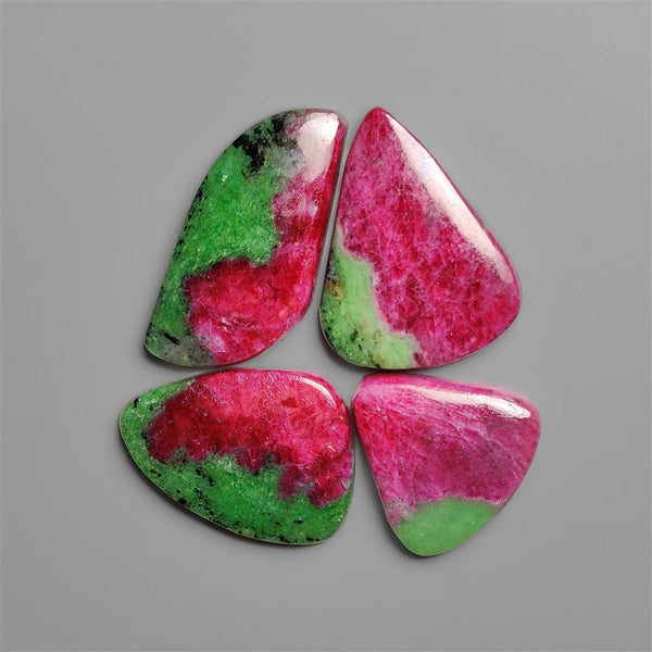 Ruby Zoisite Cabochons Lot