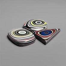 Fordite Cabochons Lot ( Synthetic)