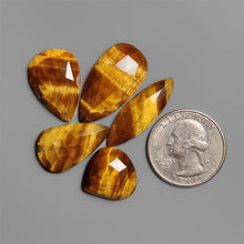 Rose Cut Tiger Eye Lot