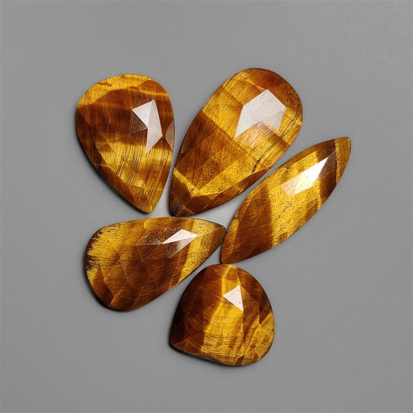 Rose Cut Tiger Eye Lot
