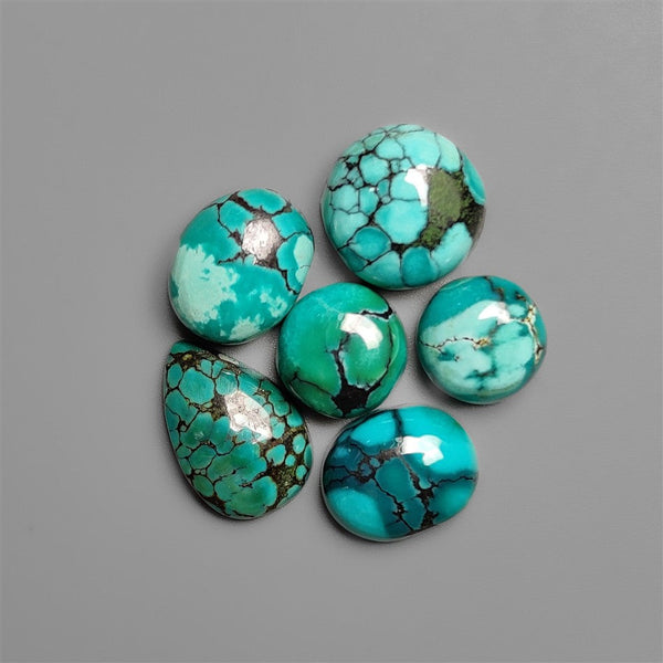 Hubei Turquosie Cabochons Lot