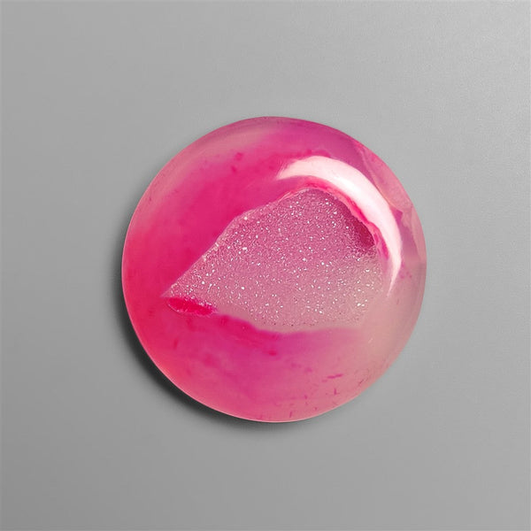 Pink Chalcedony Druzy (treated)