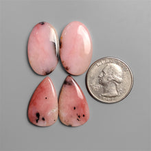 Pink Peruvian Opal Cabocons Lot