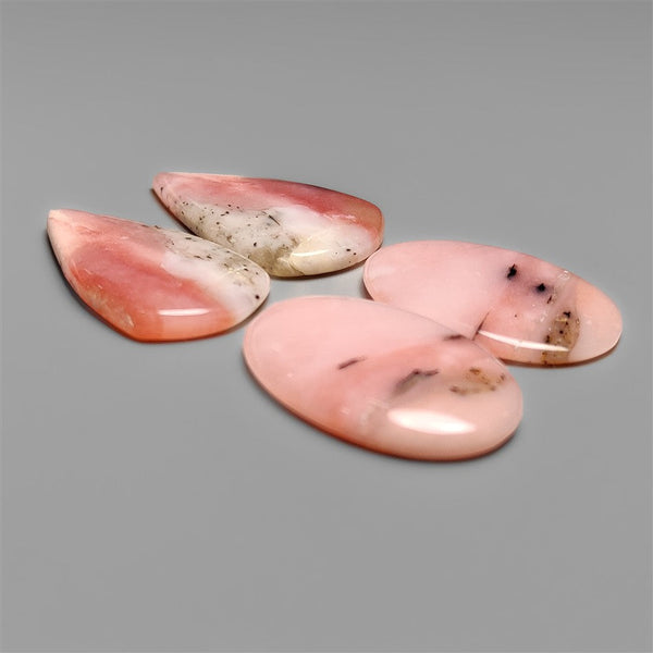 Pink Peruvian Opal Cabocons Lot