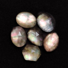 Rose Cut Himalayan Quartz And Mother Of Pearl Doublets Lot