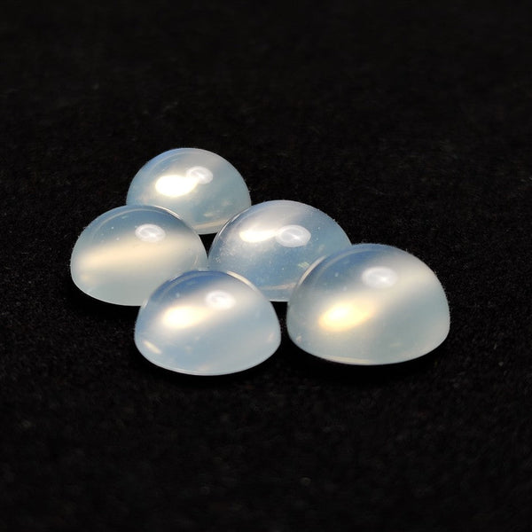 White Moonstone Lot With Cat Eye