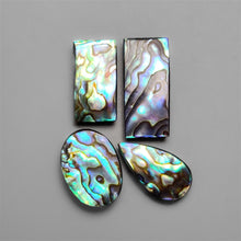 Abalone Shell Cabochons Lot ( Backed)