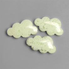 Handcarved Lemon Chrysoprase Clouds Lot
