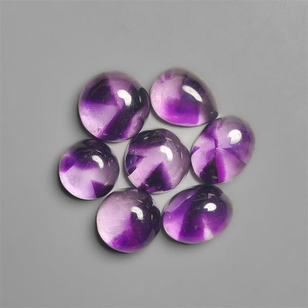 AAA Gem Trapiche Amethyst Cabochons Lot