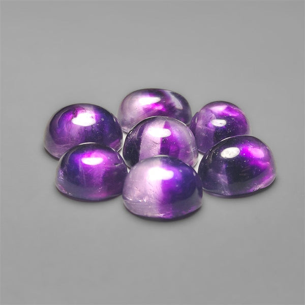 AAA Gem Trapiche Amethyst Cabochons Lot