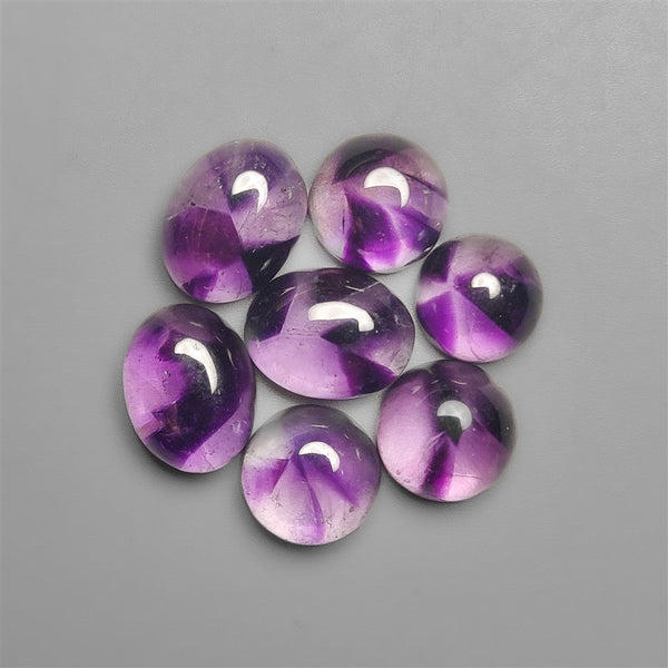 AAA Gem Trapiche Amethyst Cabochons Lot