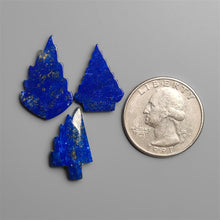 Lapis Lazuli With Pyrite Tree Carving Lot (Handcarved)