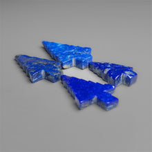 Lapis Lazuli With Pyrite Tree Carving Lot (Handcarved)