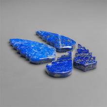 Lapis Lazuli With Pyrite Tree Carving Lot (Handcarved)