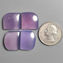 Gemmy Lavender Chalcedony Cabochon Lot