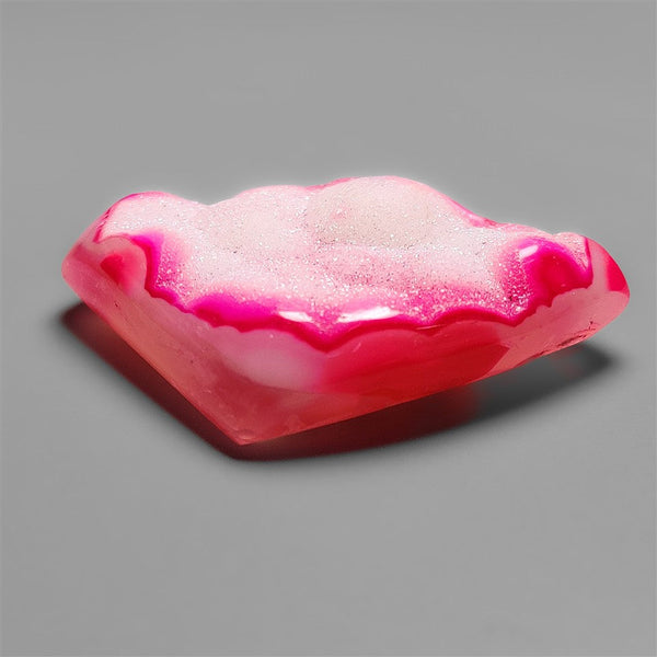 Pink Chalcedony Druzy (treated)