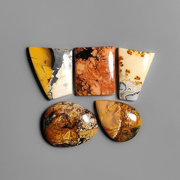 Maligano Jasper Cabochons Lot-4525 | Gemstone for sale