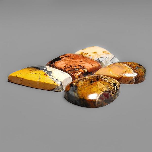 Maligano Jasper Cabochons Lot
